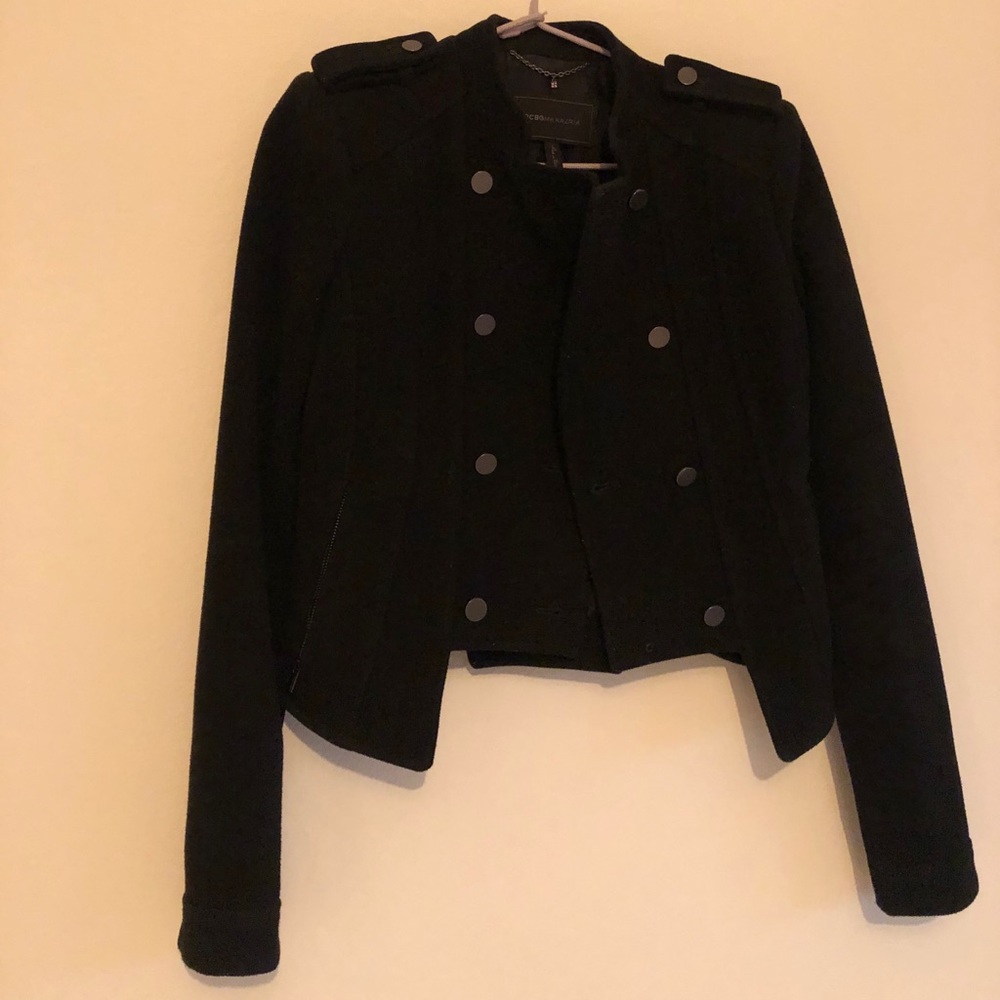 BCBG Military Pea Coat